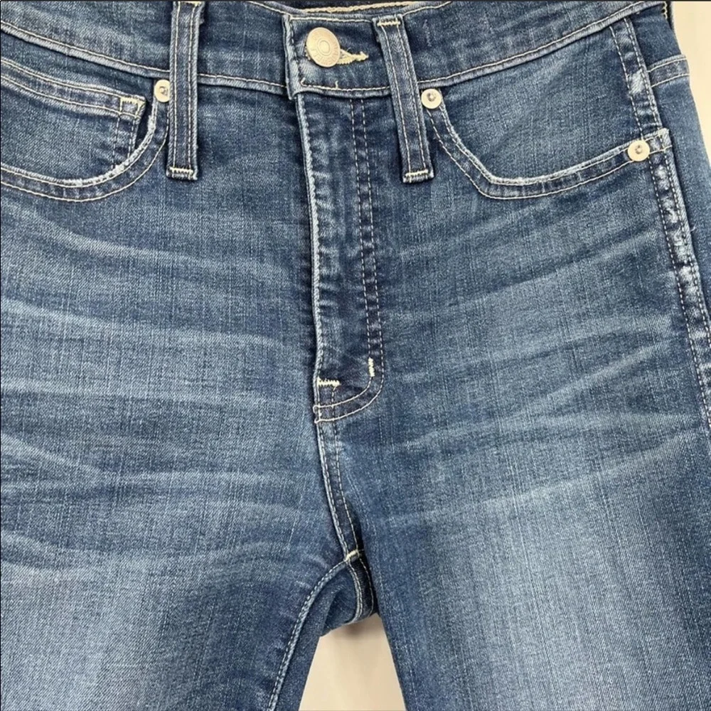 Madewell Slim Straight Jeans Raw-Hem Edition - Picture 4 of 6